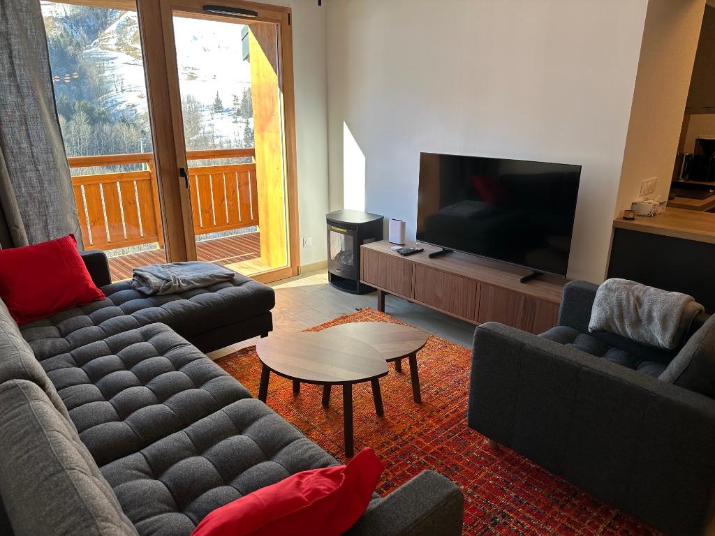 Appartement à louer Valmorel avec local privé vélo, Alpes, Village, Agence de location, 3 chambres à coucher