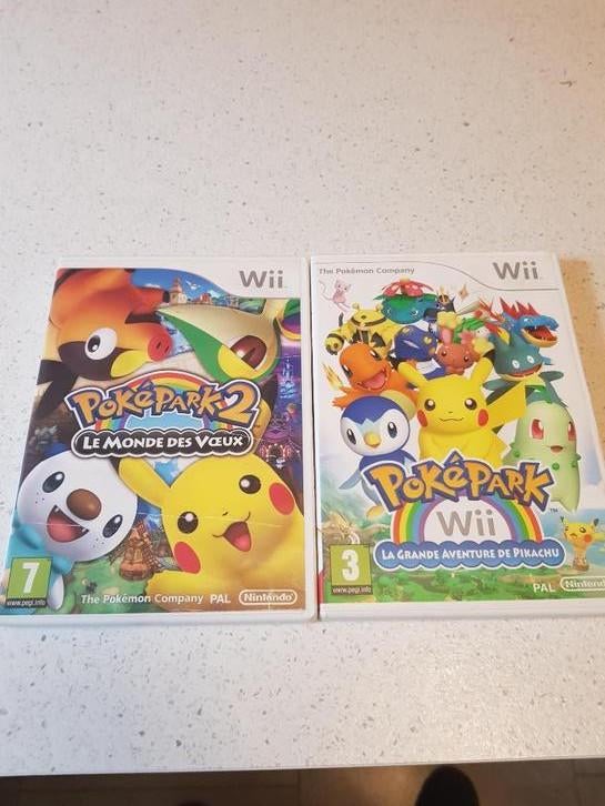 Jeux wii pokepark 1&2, Consoles de jeu & Jeux vidéo, Jeux | Nintendo Wii, Enlèvement, Utilisé