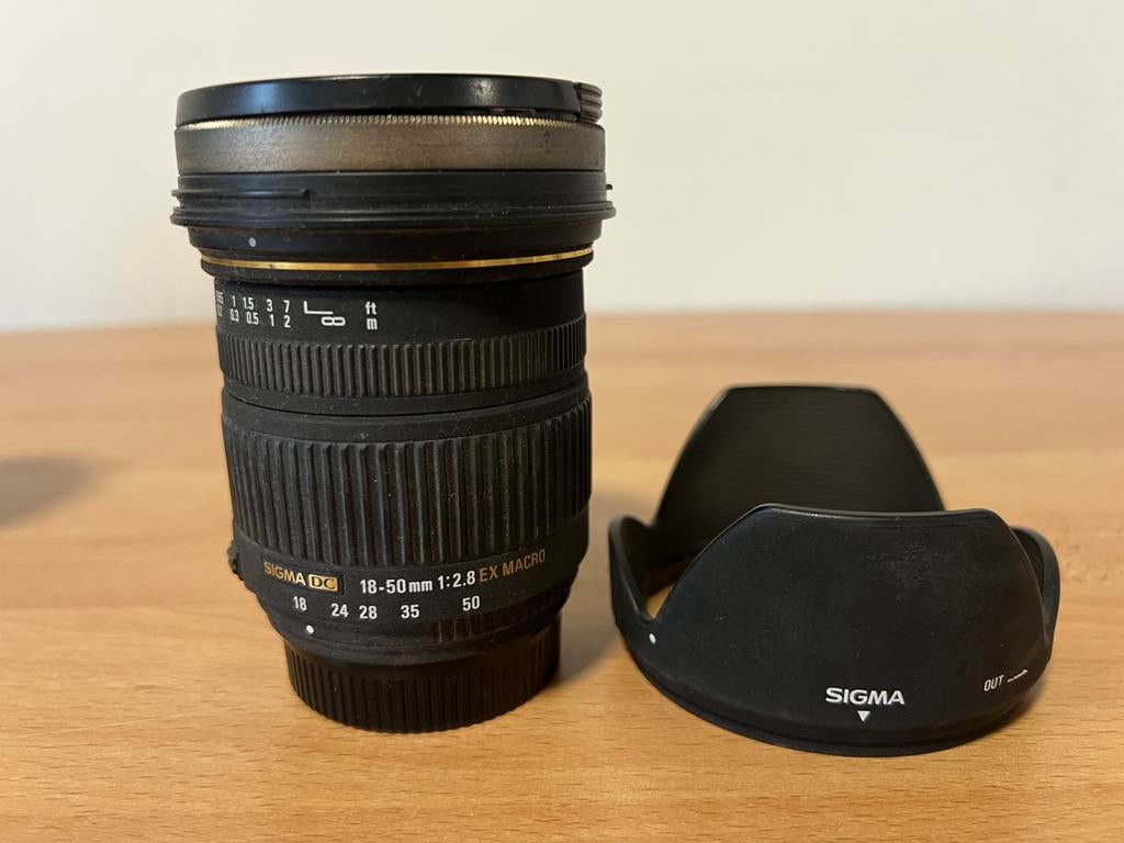 Sigma 18–50mm f/2.8 EX DC Macro | Nikon | topstaat, Enlèvement ou Envoi, Utilisé, Zoom