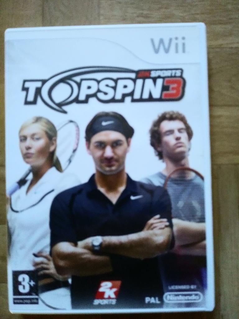 Topspin 3, tennis spel voor de hele familie, Wii of Wii U, Ophalen of Verzenden, Zo goed als nieuw, Eén computer, Sport