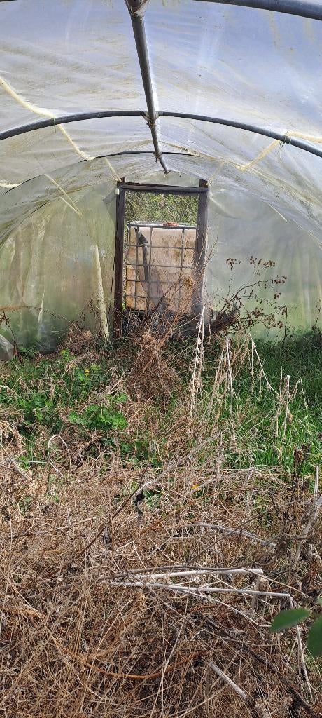 Tunnelserre, Ophalen, Folie, Gebruikt