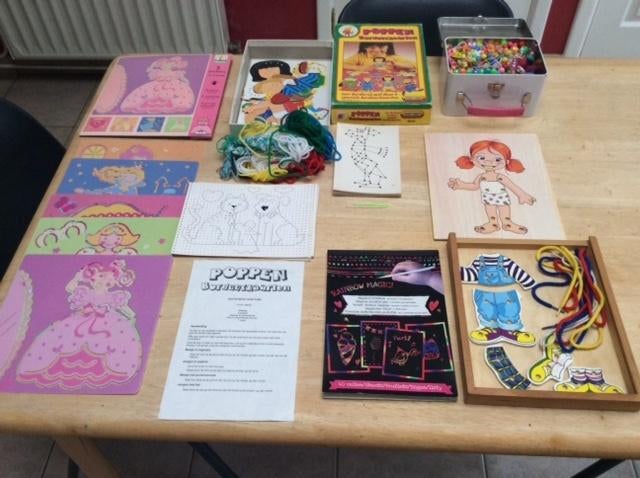 Te koop creatief speelgoed, Kinderen en Baby's, Speelgoed | Educatief en Creatief, Ophalen of Verzenden, Zo goed als nieuw, Knutselen