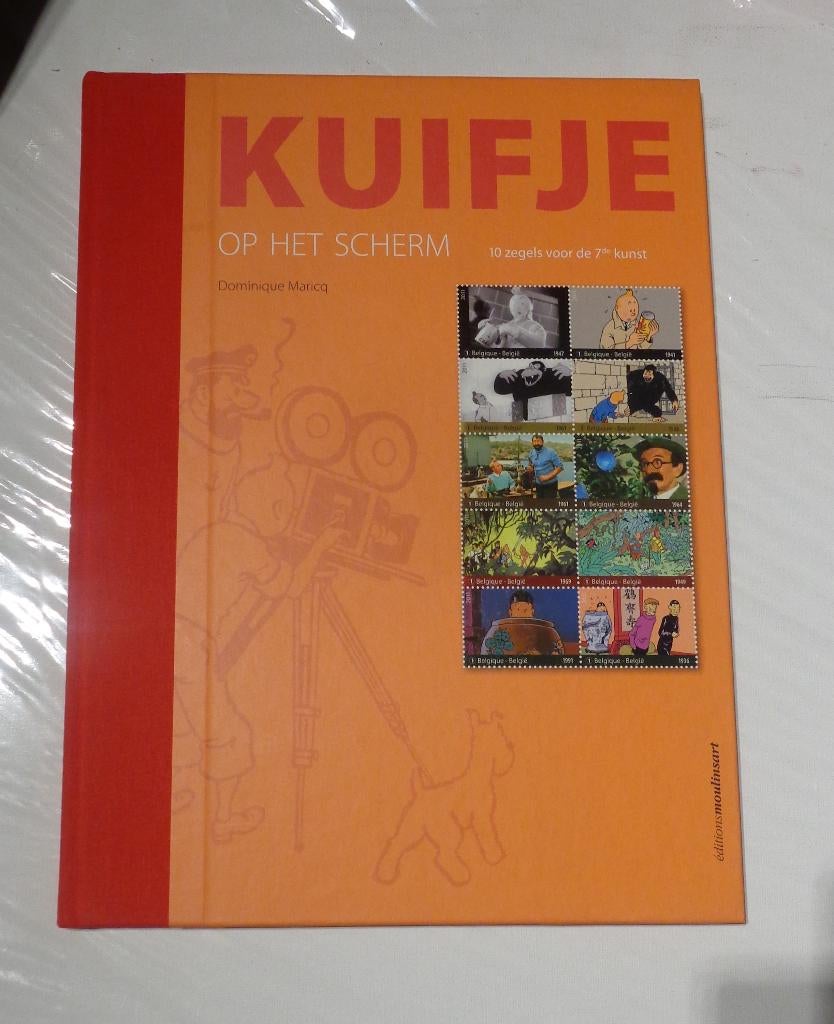 Kuifje „Kuifje op het scherm”, getekend om 1400 ex.861/1400, Boeken, Eén stripboek, Ophalen of Verzenden, Zo goed als nieuw