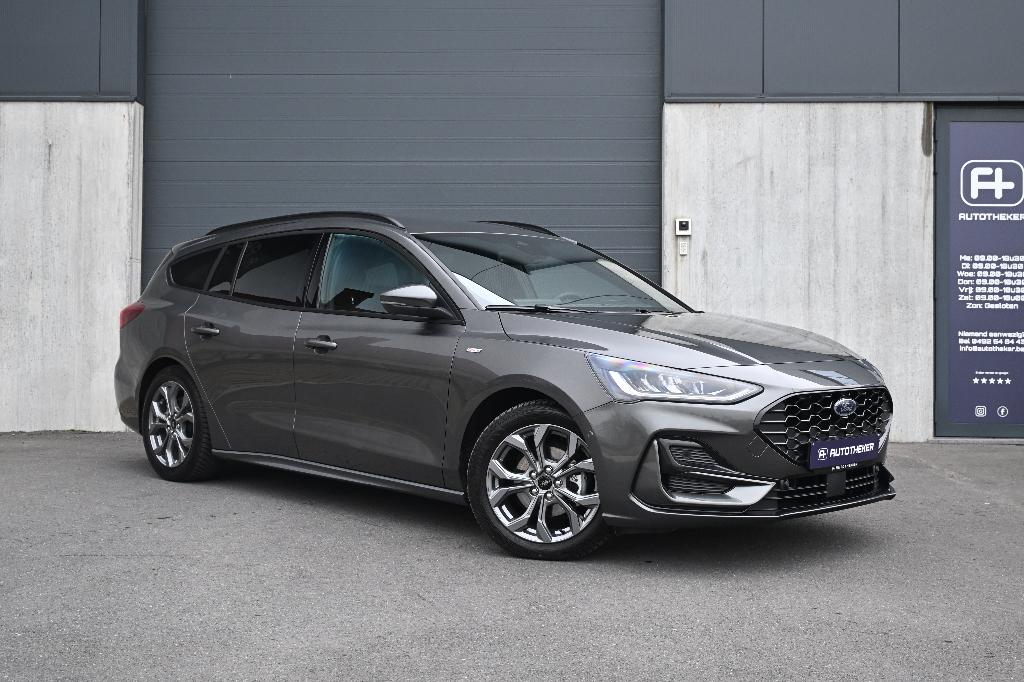 Ford Focus/Dodehoek/Camera/Carplay/Stuurwielverwarming/Alu17, Focus, Argent ou Gris, 998 cm³, Euro 6