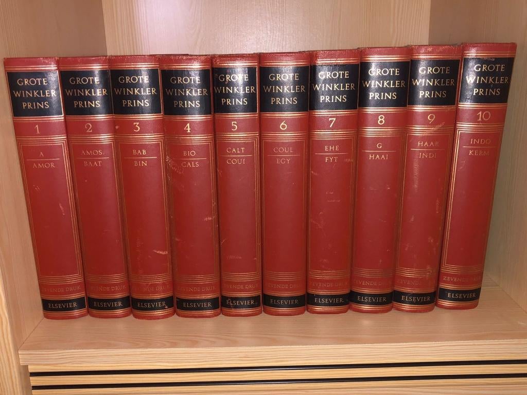 Encyclopedie, Boeken, Encyclopedieën, Complete serie, Algemeen, Elsevier, Ophalen