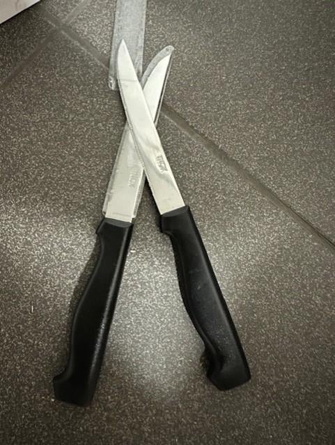 Nieuwe steakmessen in de verpakking, Huis en Inrichting, Keuken | Bestek, Ophalen, Nieuw