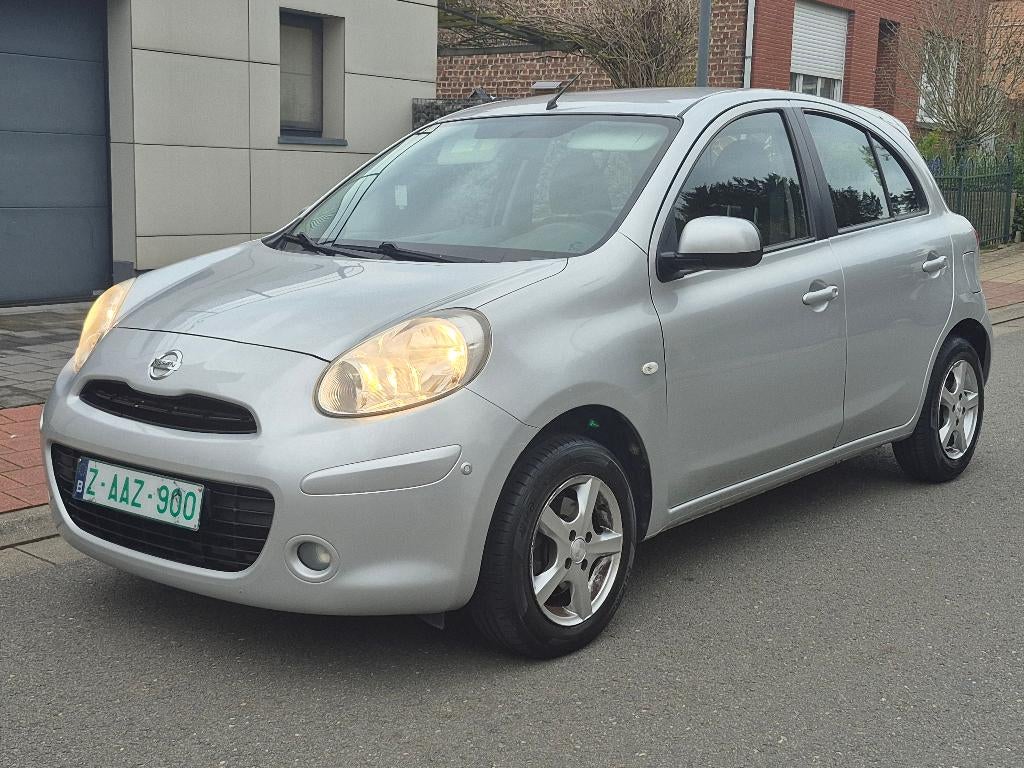 NISSAN MICRA 1.2 BENZINE. AUTOMAAT. NAVI. 4950 EURO, Auto's, Nissan, Automaat, Euro 5, 1198 cc, 5 zetels