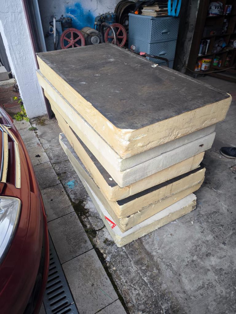 7 plaques isolation. 40€ ., Bricolage & Construction, Enlèvement, Comme neuf