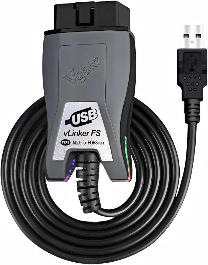Kit de diagnostic OBD2 USB FORSCAN 2026 + Vgate vLinker FS, Autos : Divers, Outils de voiture, Enlèvement ou Envoi, Neuf