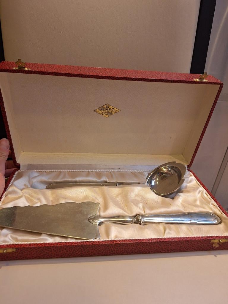 Set de couverts en métal argenté, Enlèvement ou Envoi