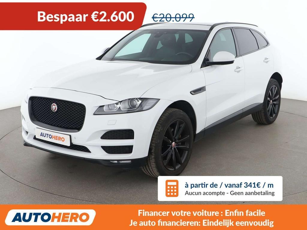 Jaguar F-Pace 25t Prestige AWD (bj 2018, automaat), Auto's, Jaguar, Automaat, https://public.car-pass.be/vhr/9a219eef-2348-4f67-86db-26a442e80f03