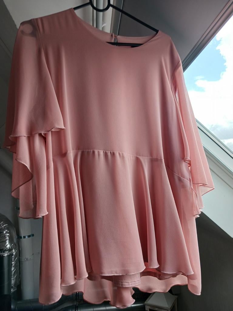 Nieuwe roze bloes merk C&A te koop. M 42, Vêtements | Femmes, Blouses & Tuniques, Taille 42/44 (L), Rose, Comme neuf, Enlèvement