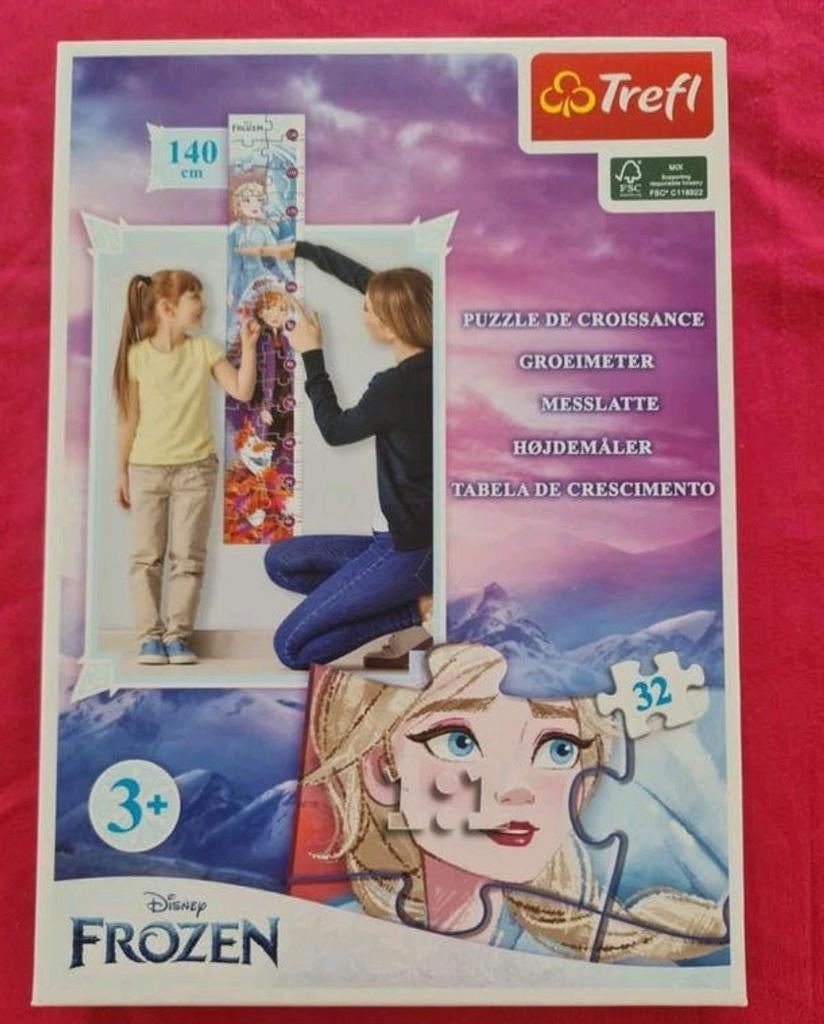 Puzzel frozen ( 35 stukken ) groeimeter, Ophalen of Verzenden