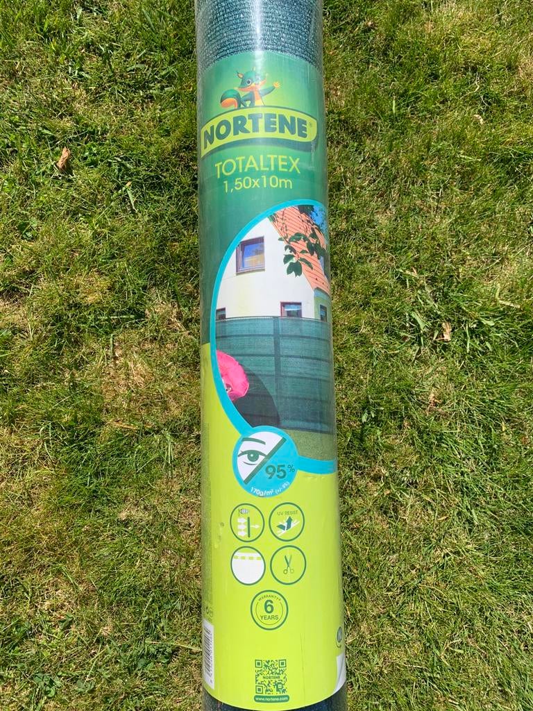 Anti inkijkdoek tuin 10 meter, Ophalen, Nieuw