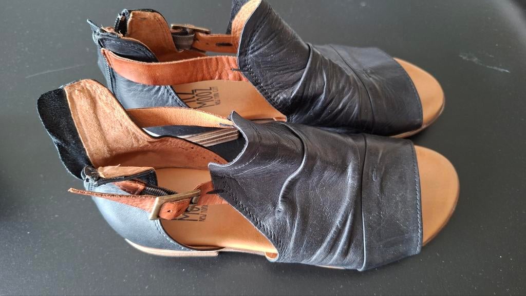 Sandalen mt 38, Kleding | Dames, Schoenen, Zwart, Sandalen of Muiltjes, Zo goed als nieuw, Ophalen