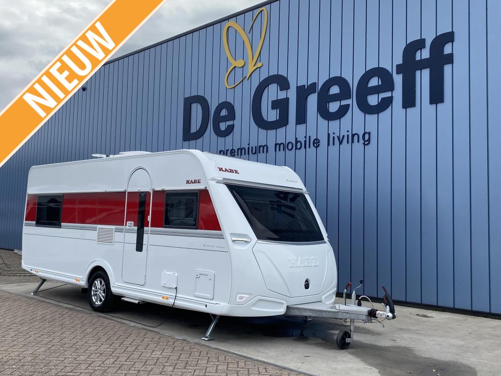 Kabe Ametist 560 GLE B2, Caravans en Kamperen, Caravans, Rondzit, Bedrijf, Kabe, 6 tot 7 meter