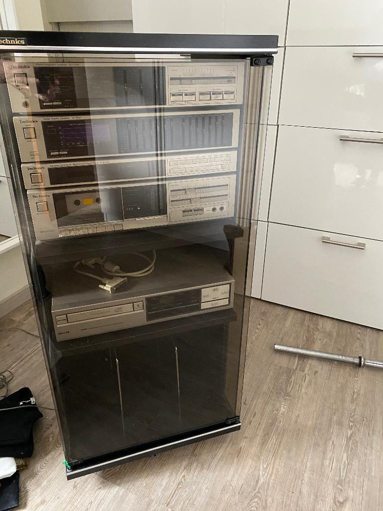 Chaîne stéréo Hi-Fi vintage de la marque Technics, TV, Hi-fi & Vidéo, Autres marques, Lecteur CD, Enlèvement, Utilisé