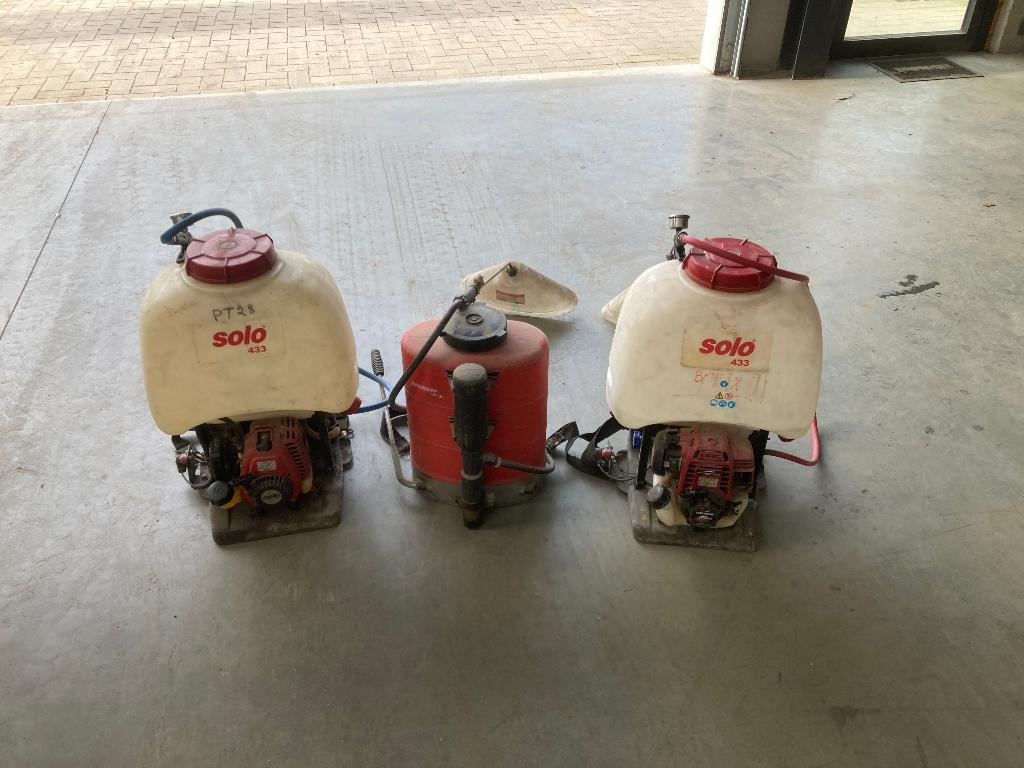 Rugsproeiers Solo, Jardin & Terrasse, Pesticides, Enlèvement, Utilisé, Répression des mauvaises herbes