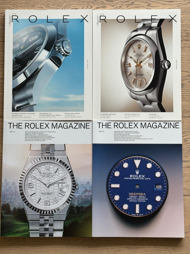 LOT 4 x Rolex Magazine (ENG), Ophalen of Verzenden