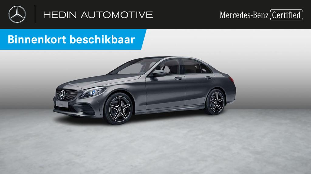 Mercedes-Benz C-Klasse 160 Berline AMG Line | Panoramisch Da, Autos, Achat, 4 portes, Noir, Automatique