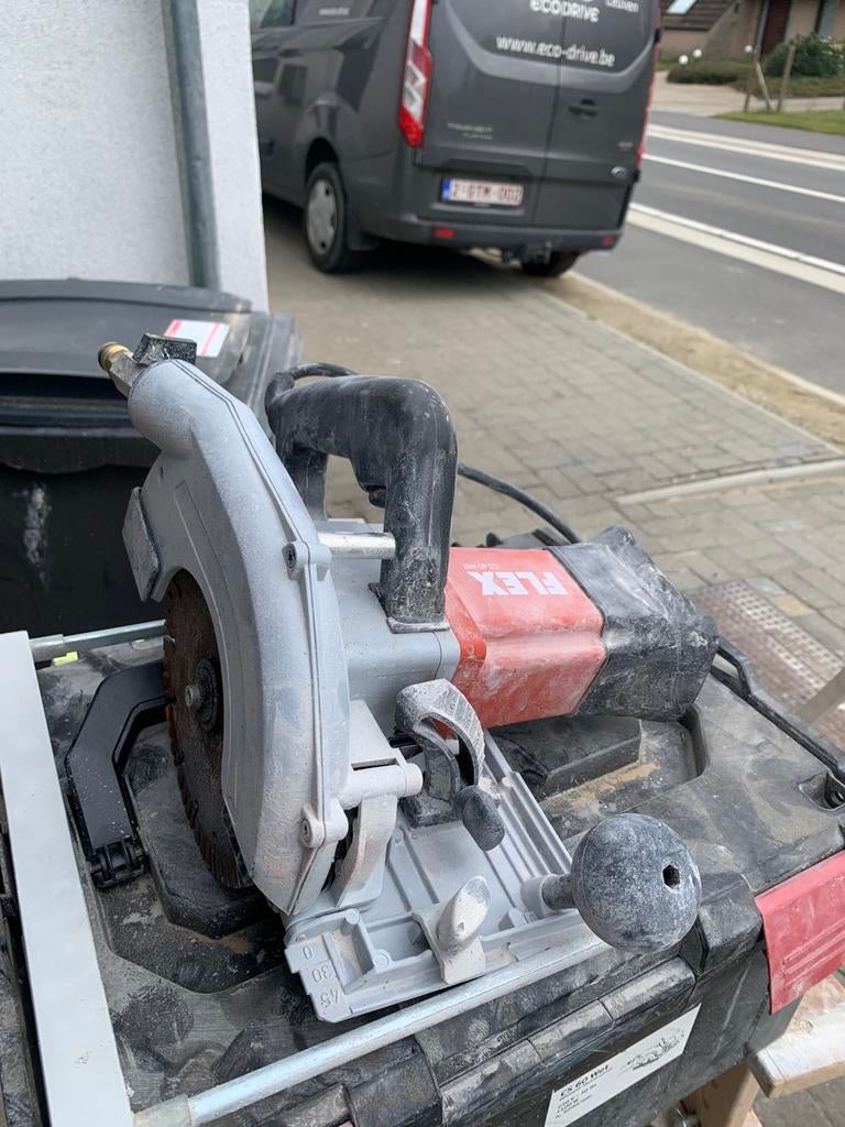 flex steencirkelzaag, Enlèvement, Autres types