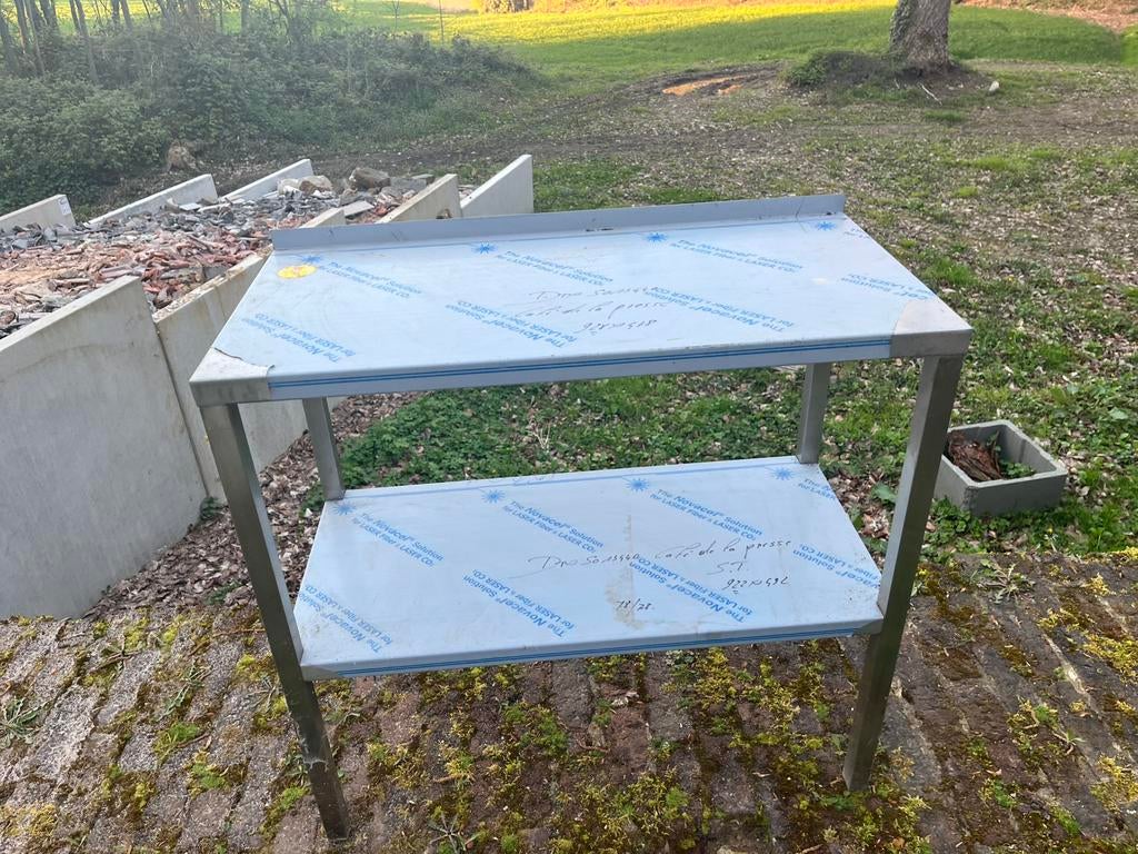 Étagère en inox alimentaire, Enlèvement, Comme neuf