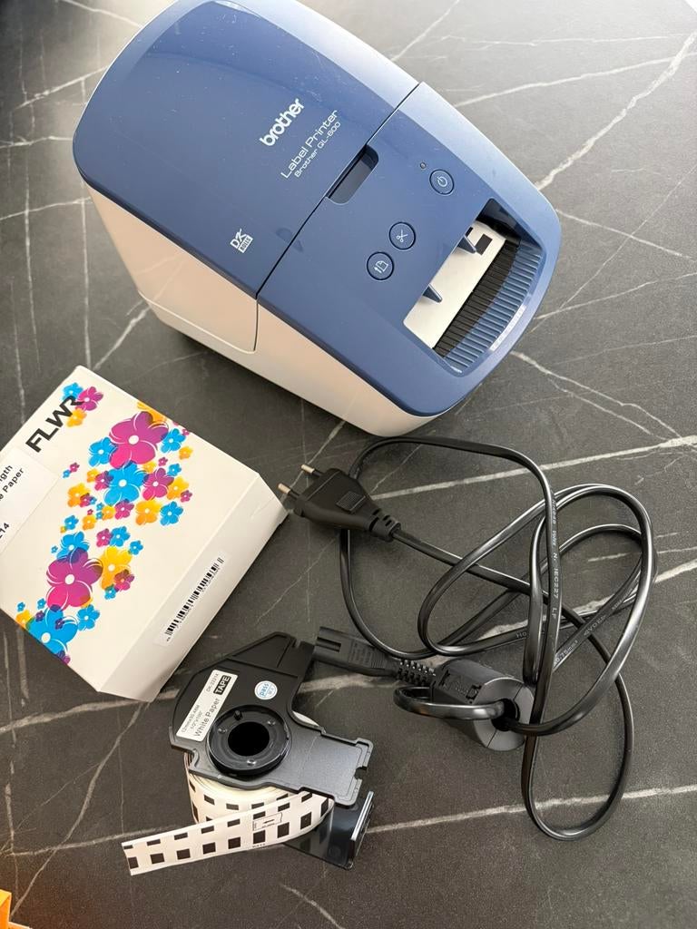 Brother QL-600 label printer, Computers en Software, Labelprinters, Ophalen, Zo goed als nieuw