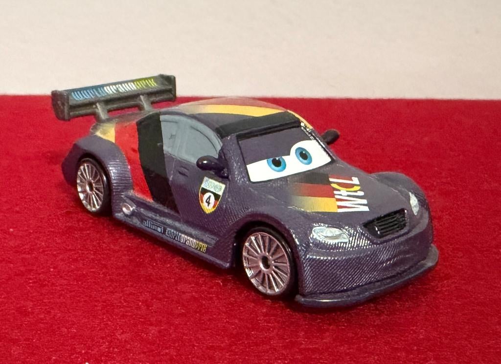 DISNEY CARS Max Schnell Diecast 1:55, Hobby en Vrije tijd, Modelauto's | Overige schalen, Zo goed als nieuw, Auto, Verzenden