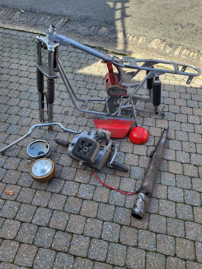 Flandria Indiana 6, Fietsen en Brommers, Brommers | Oldtimers, Ophalen