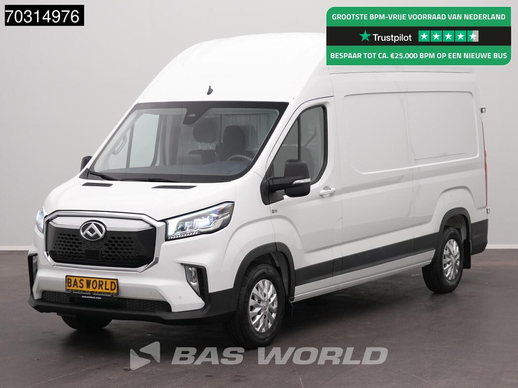 Maxus eDeliver 9 Elektrisch 72kWh 288km WLTP Stad ACC LED Ai, Auto's, Automaat, Stof, 750 kg, Parkeersensor