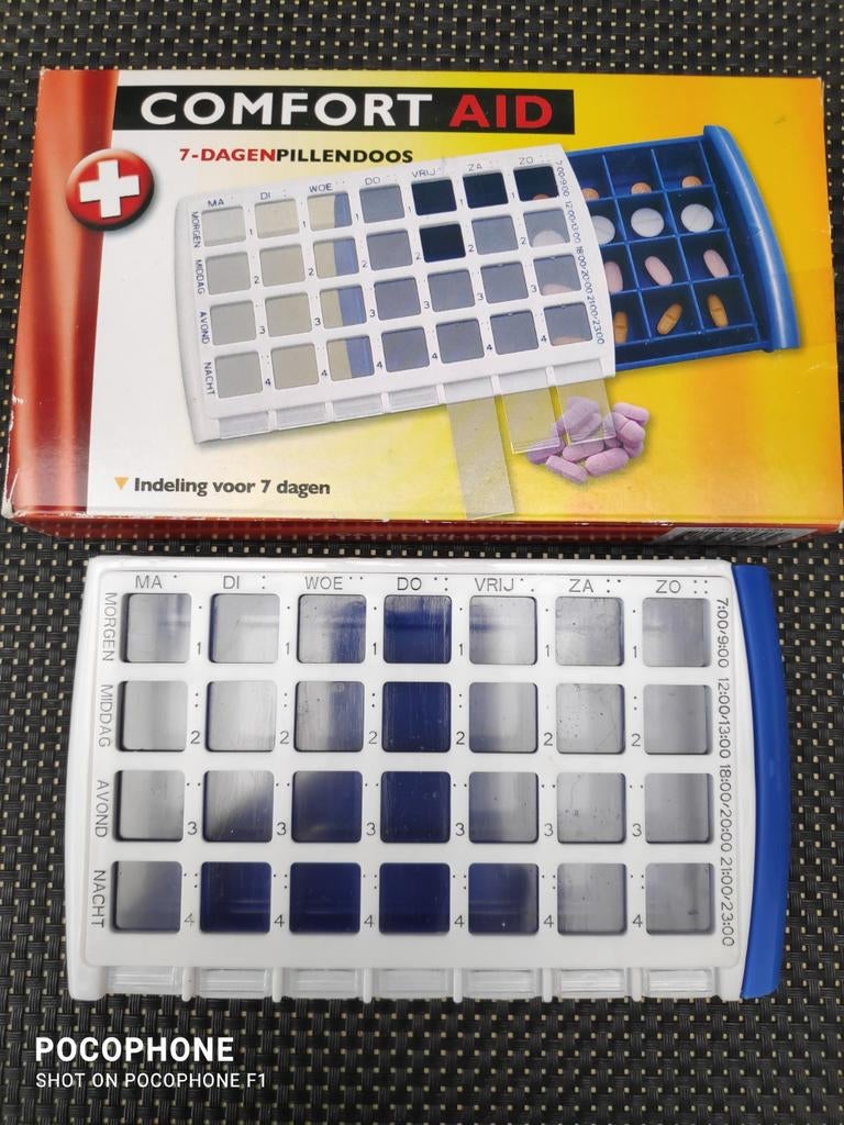 Pillendoos - 7 dagen (nieuw)., Ophalen of Verzenden