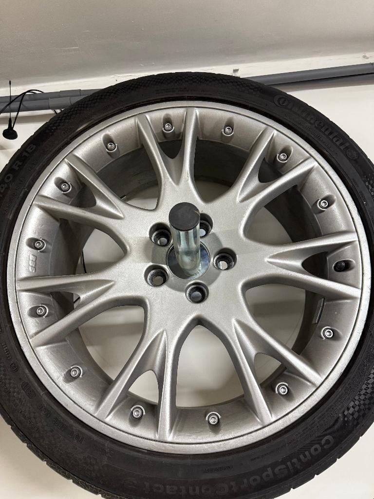 4 Volvo 18 inch BBS Nebula Velgen, Autos : Pièces & Accessoires, Pneus & Jantes, Jante(s), Pneus été, 18 pouces, 235 mm, Véhicule de tourisme