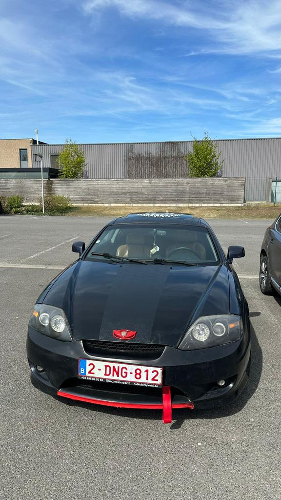 Hyundai coupé, Auto's, Coupé, Blauw, 5 zetels, 2 deurs