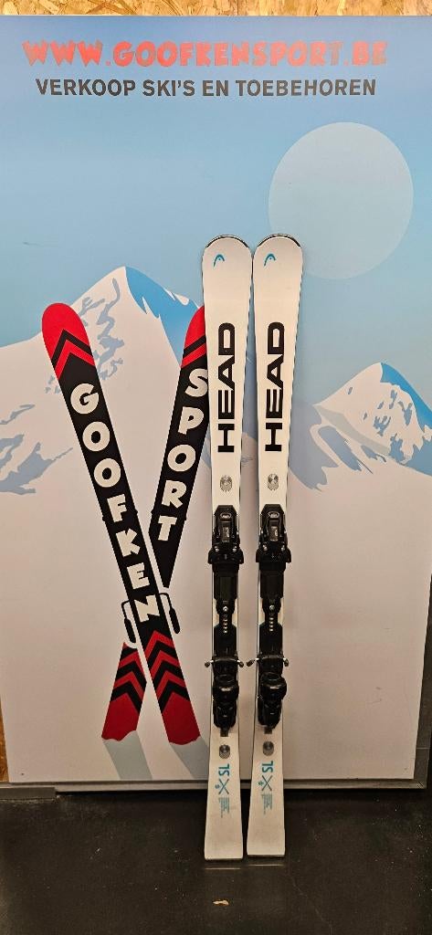 HEAD WC REBELS E-SL 165 CM 24/25 3 DAGEN GEBRUIKT 399€, Ophalen, 160 tot 180 cm, Nieuw, Head