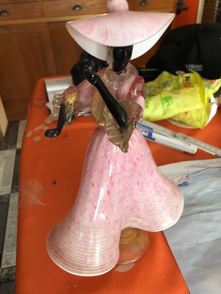 Murano danseres, Ophalen