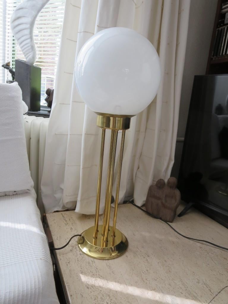 Messing Woja bollampen uit de jaren '60 en '70., Ophalen