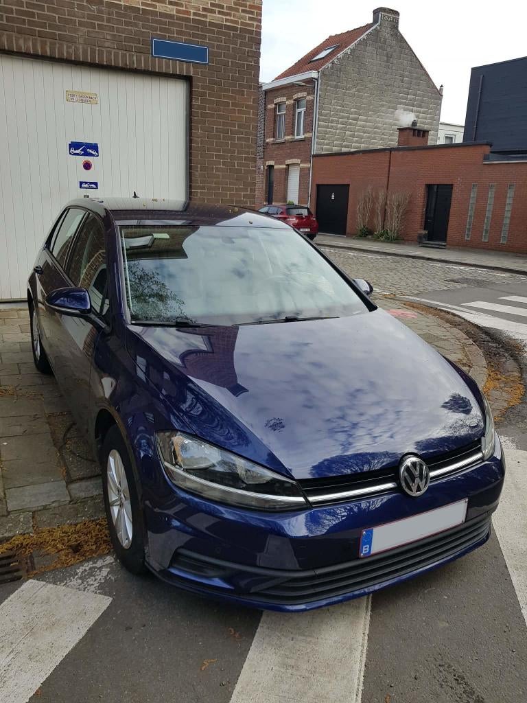 Volkswagen Golf VII 1.0 TSI Comfortline (2019), Voorwielaandrijving, Euro 6, Blauw, Leder