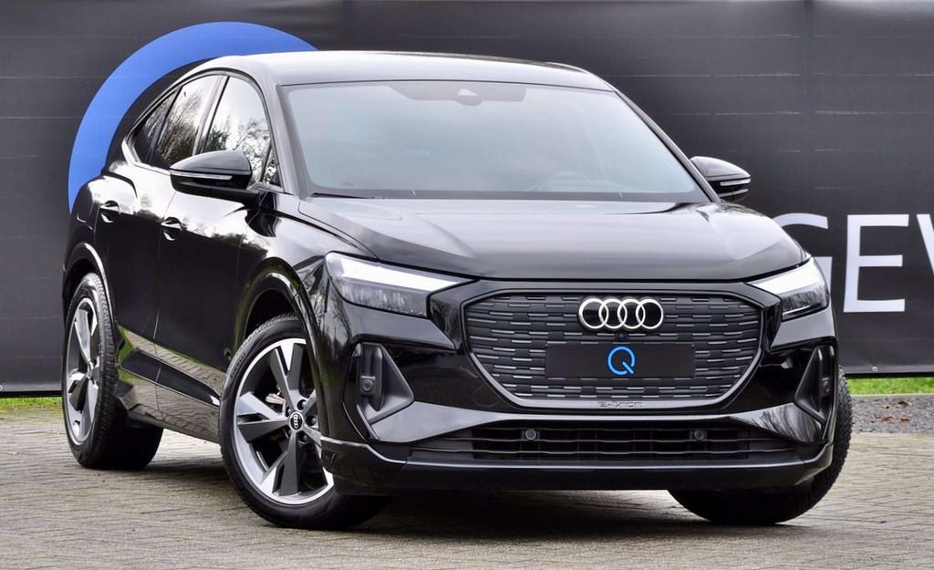 Audi Q4 e-tron SPORTBACK 35 S-LINE GPS CARPLAY ELEK KOFFER C, Auto's, Audi, Automaat, Gebruikt, 5 zetels, 2475 kg