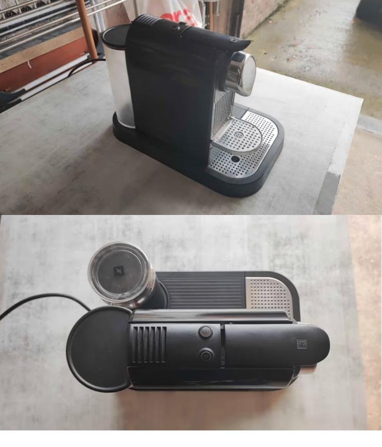 Schitterende Nespresso XN7106 met zijn melkkan., Elektronische apparatuur, Koffiezetapparaten, Espresso apparaat, 10 kopjes of meer