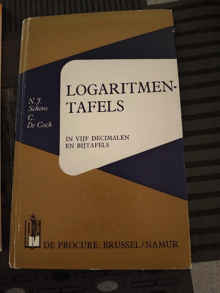 Logaritmes, Livres, Livres scolaires, Diverse auteurs, Enlèvement, Utilisé, Secondaire