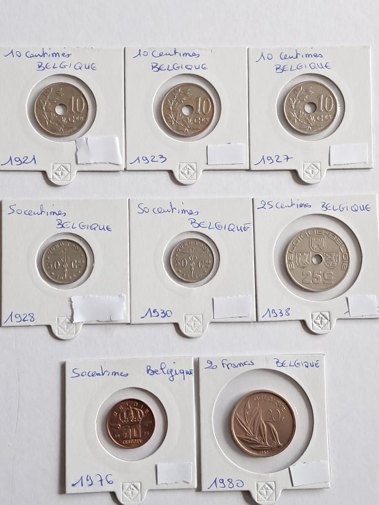 monnaie de belgique, Enlèvement, Utilisé