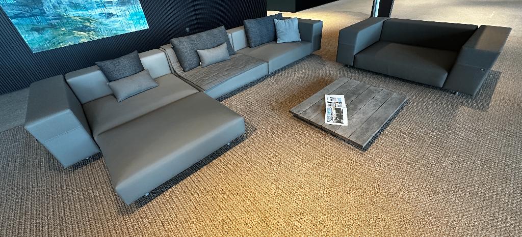 Extremis Walrus High-end Loungeset Loungebank Clubchair DEMO, Tuin en Terras, Ophalen, Zo goed als nieuw, Bank, Loungeset