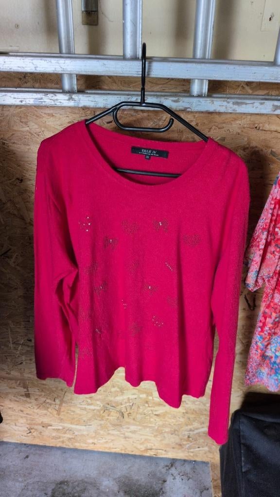 rode trui van Blue iV - 50 - 6€, Verzenden, Zo goed als nieuw, Rood, Trui of Vest