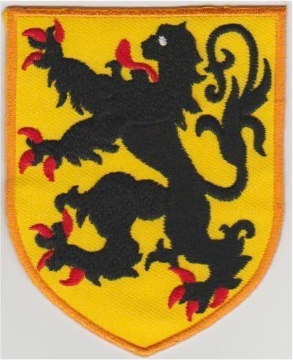 Vlaamse Leeuw stoffen opstrijk patch embleem, Verzamelen, Kleding en Patronen, Verzenden, Nieuw