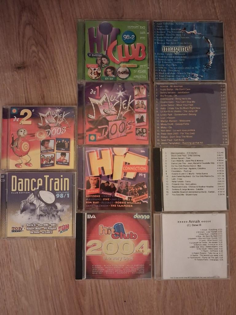 Lot de CD old school 90-2000, Enlèvement