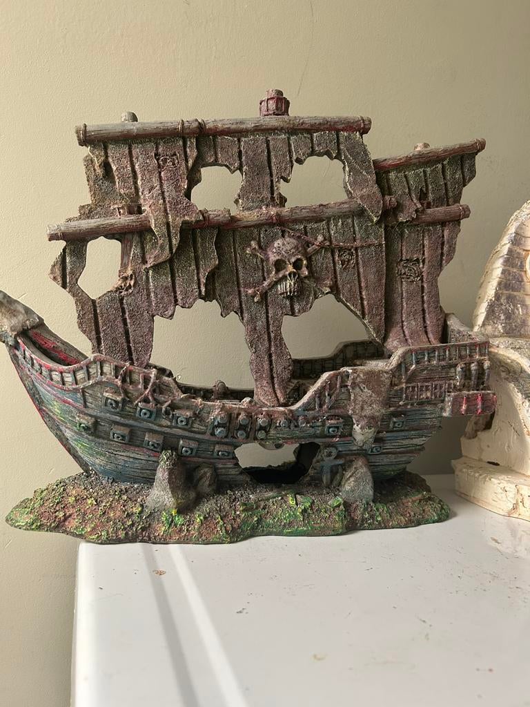 aquariumdecoratie, Dieren en Toebehoren, Ophalen, Zo goed als nieuw