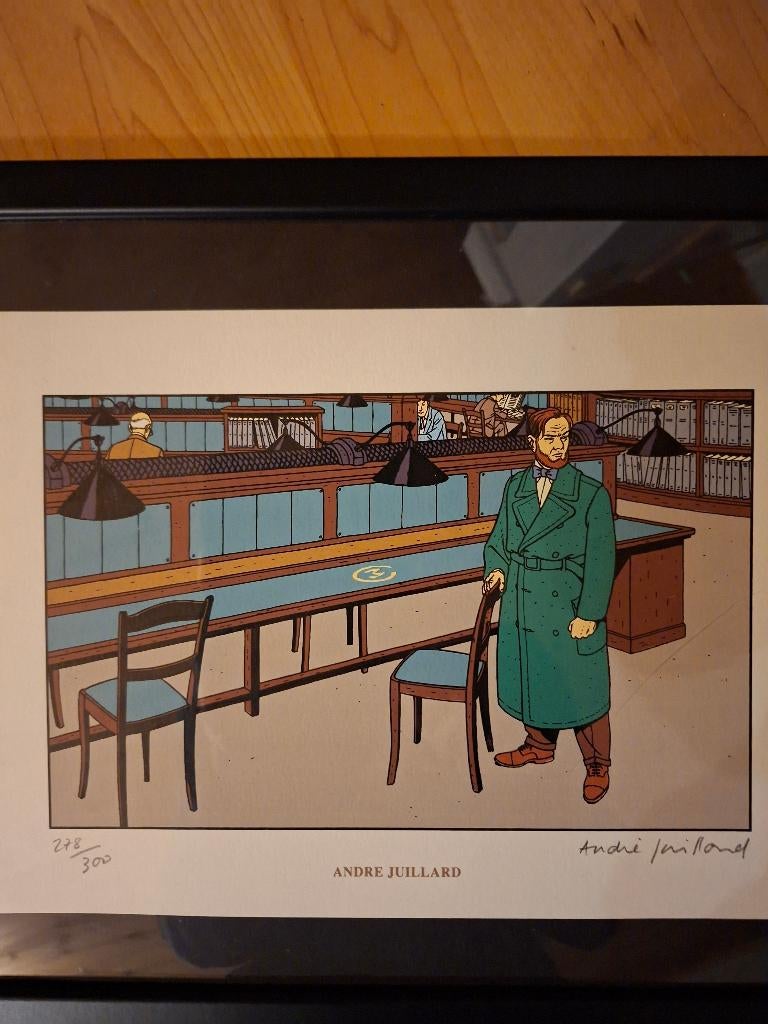 Serigraphie blake et mortimer, Ophalen, Zo goed als nieuw