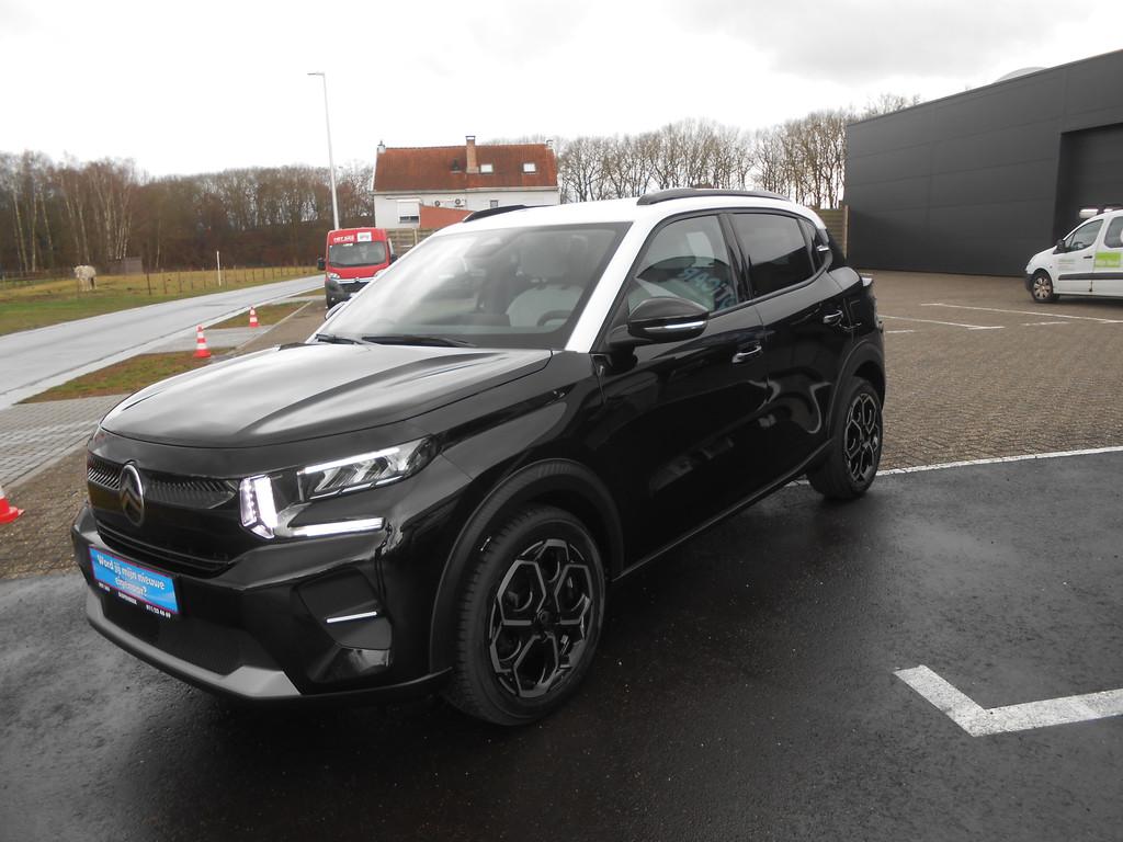 Citroën C3 TURBO 100 CH -MAX - MANUEEL - WAARBORG, Auto's, Citroën, 4 deurs, Stof, Gebruikt, Zwart