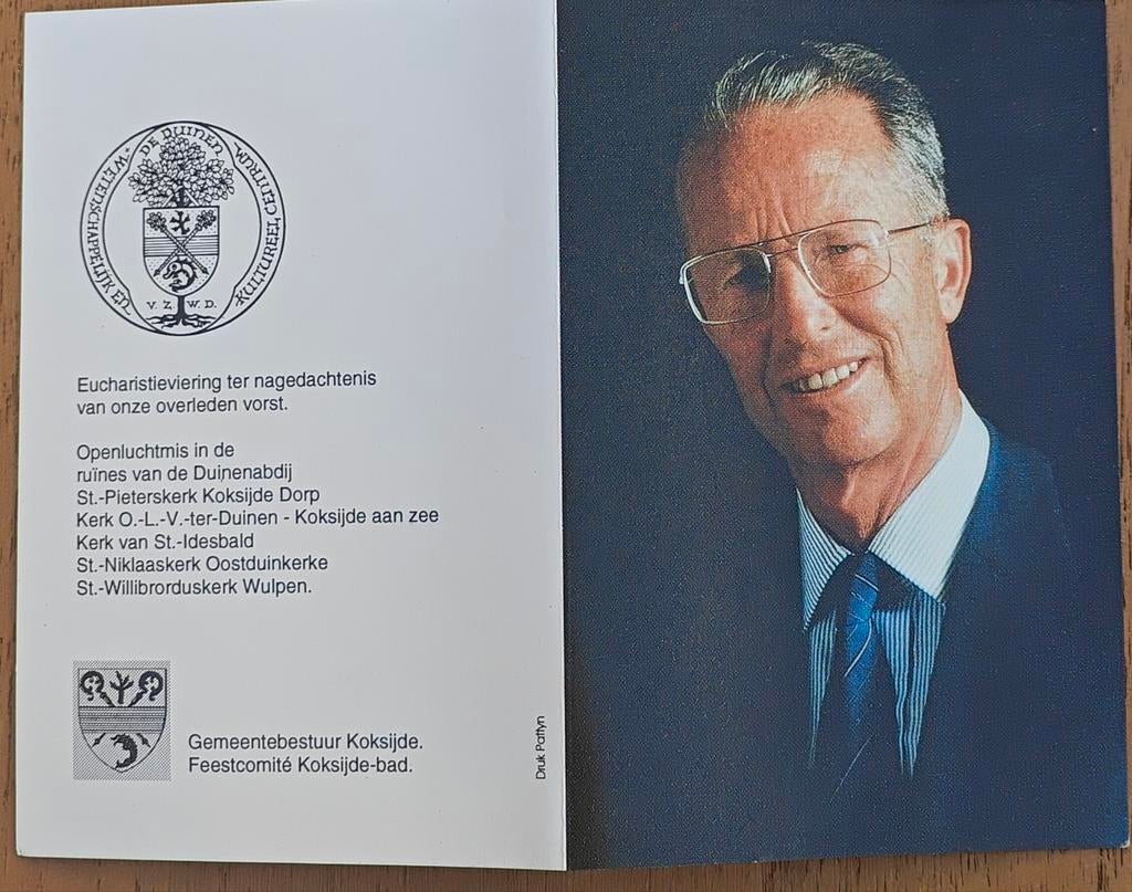 Doodsprentje Koning Boudewijn, Collections, Enlèvement