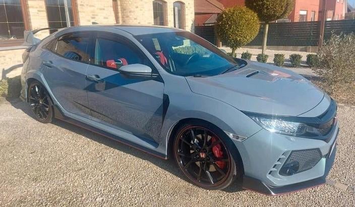 Honda civic type R 62000km sonic grey als nieuw, Auto's, Honda, Particulier, Te koop, Civic